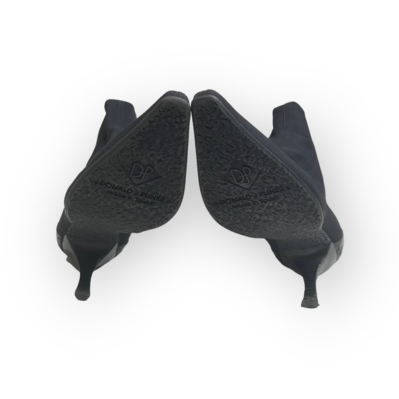 Donald Pliner ☀︎︎ Lola Kitten Heel Sock Ankle Booties ☀︎︎ Croc Embossed ☀︎︎ 7M - Picture 13 of 16